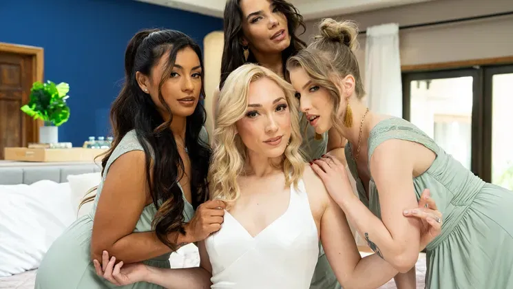 Bridesmaids lick to become maid of honor