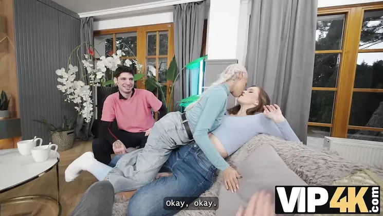 Met an Innocent Couple by the Lake, Worked Hard on Showing the Girl What Wild...