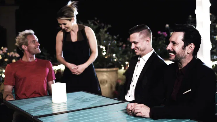 Two guys rail their bullies stepdaughter