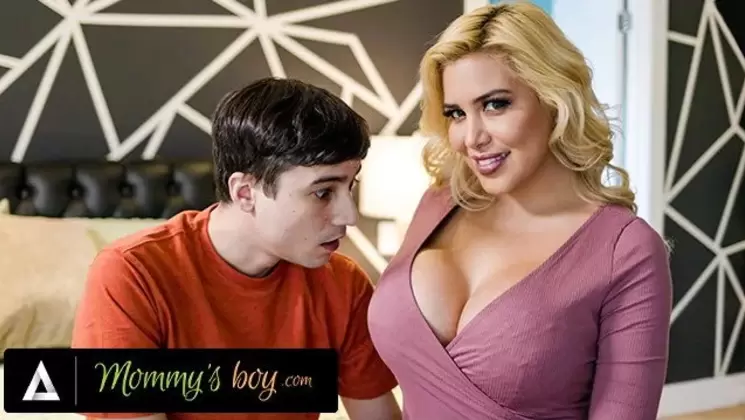 Titted MILF Comforts her StepSon
