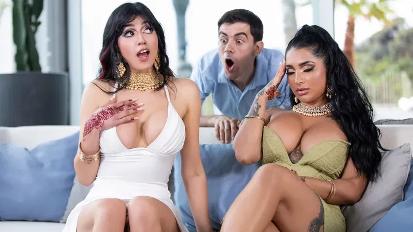 Aaliyah Yasin & Yasmina Khan & Jordi El Nino Polla In When The Girls Get Together