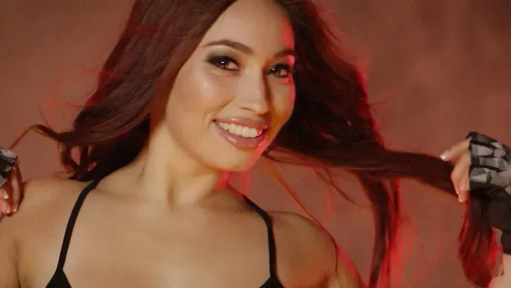 Sexy Mia Martinez working out with babe