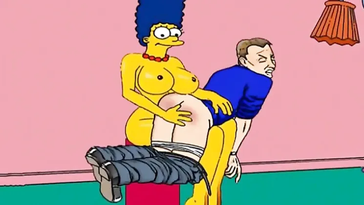 Marge Simpson lusty cheating wife