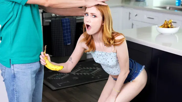 Redhead teen stepsis wants stepbros cock