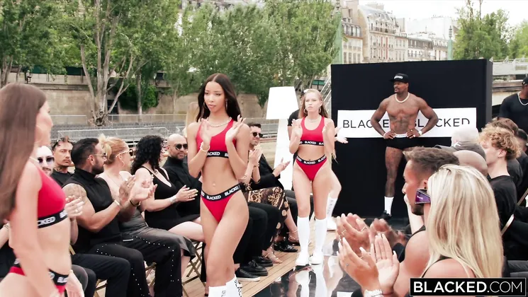 Stefany Kyler and Lia Lin take on Jason Luv's BBC in hot interracial action