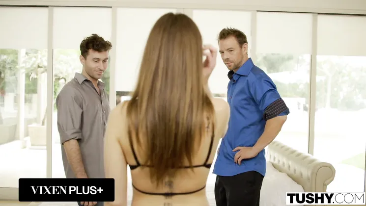 Riley Reid's First Double Penetration with Erik Everhard & James Deen