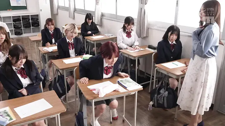 Make The Girls At Boob Keyboard Academy Sensitive With Their Nipples And Make Them Cum Like Crazy