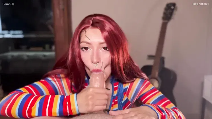 Stepdad can't resist petite Latina's massive Halloween ass and deepthroats her hard