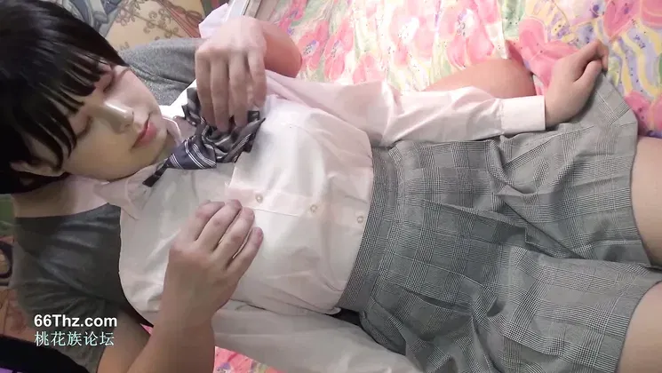 Watch as a gorgeous Asian bombshell gets her tight pussy filled with cum