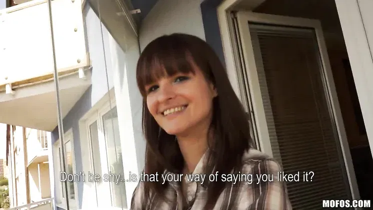 Rita Argiles enjoys a wild outdoor blowjob and tit-fucking session with a lucky stud