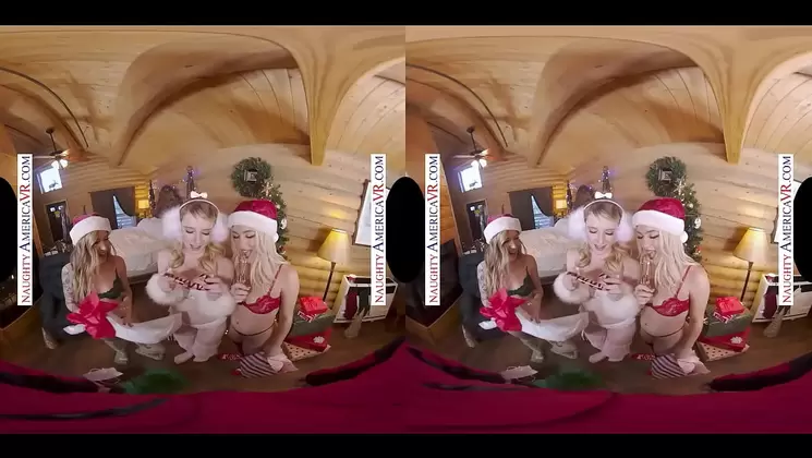 Jazlyn Ray, Melody Marks, and Rory Knox spend Christmas vacatio..