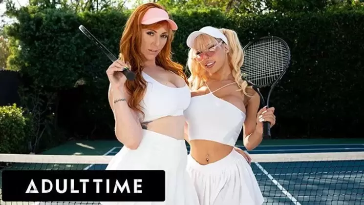 Curvy Redhead Drains All The Cum From Busty TGirl Brittney Kade's Cock! OR...