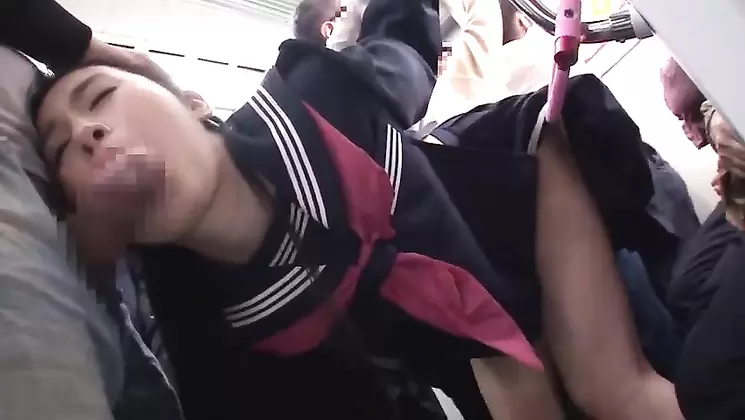 NHDTA-759 In Just Resistance Can Not Escape From Molestation And Humiliation Connected Pants To Handrail School Girls