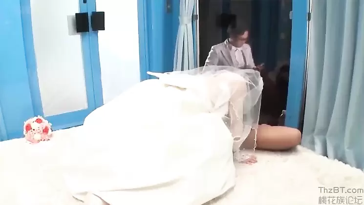 japanese cuckold husband outside