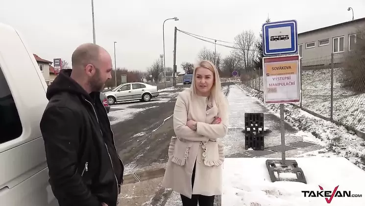 Allie, Pablo - Horny And Chesty Lady With Passion - Take Van